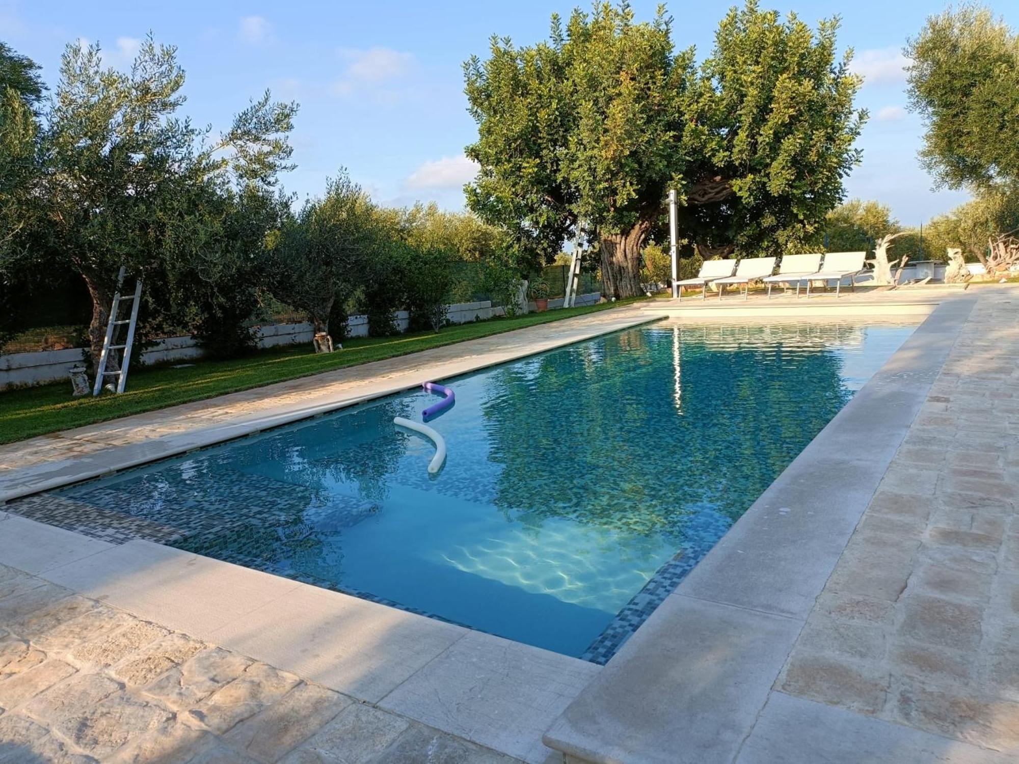 Il Vecchio Carrubo - Villa Con Piscina A Sfioro Macchia di Monte Exterior foto